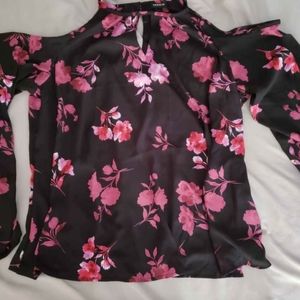 Torrid Cold Shoulder Blouse